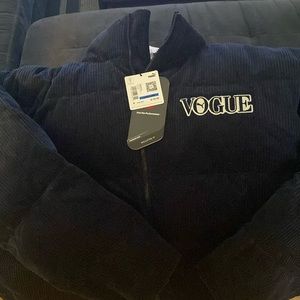 New with tags navy blue Puma/Vogue XL coat